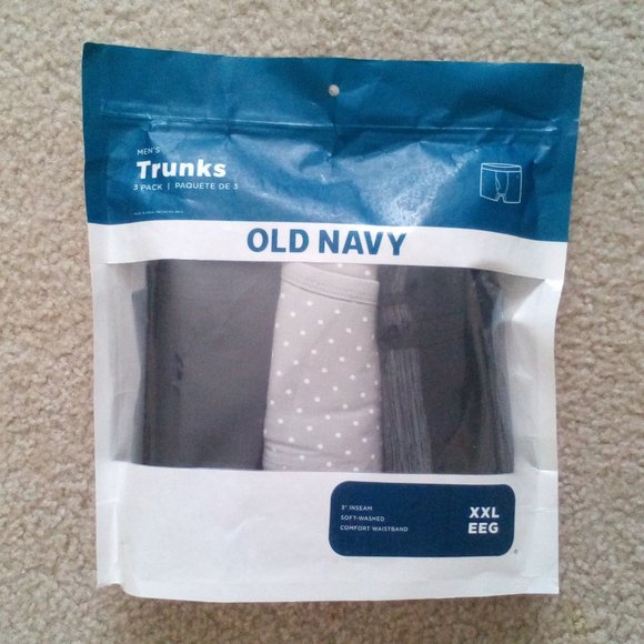 (3) Boxer Briefs and (6) Socks Bundle:  Flex Trunks. 3" Inseam.  Ankle Socks - Picture 4 of 8